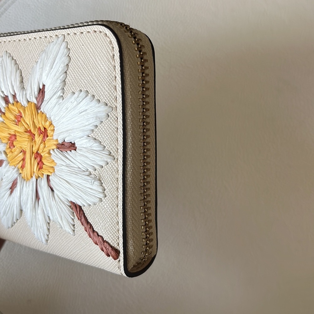 NWT 🏵️ Tory Burch Emerson Embroidery L Zip Continental Wallet - Picture 12 of 12